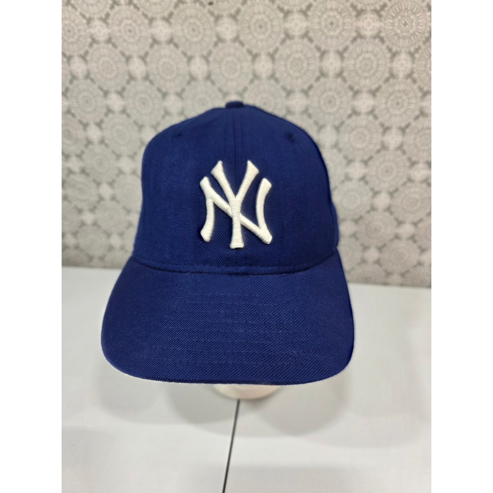 New Era New York Yankees MLB Baseball Cap Royal Blue White NY Logo Fitted READ - Picture 2 of 11